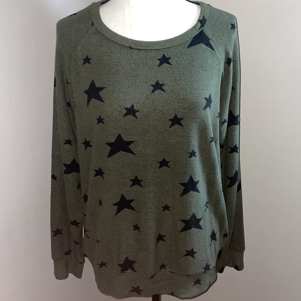 Buffalo sweater with stars NEW